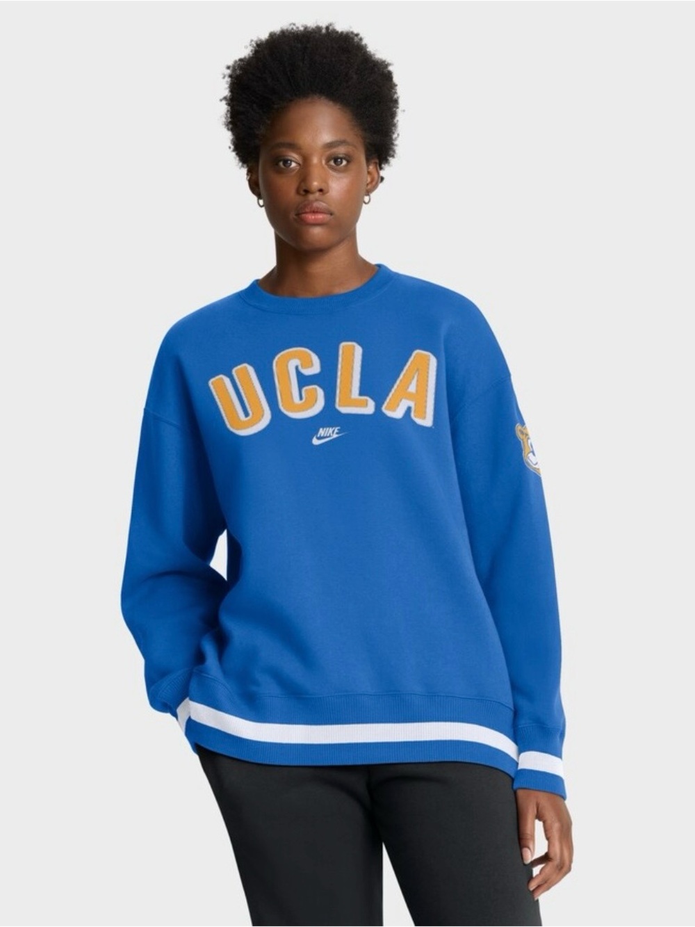 Nike UCLA Royal Blue & Gold Pullover Crewneck